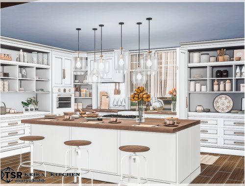 Keria - Kitchen With Dining Area