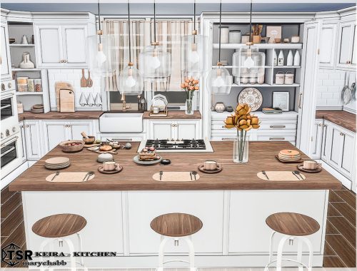 Keria - Kitchen With Dining Area