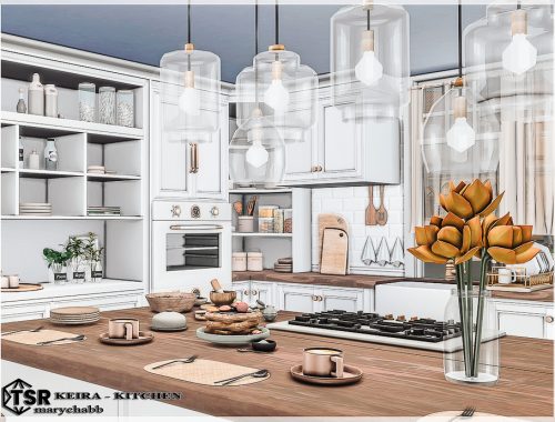 Keria - Kitchen With Dining Area
