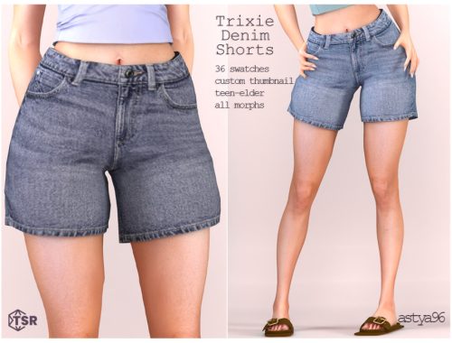 Trixie Denim Shorts
