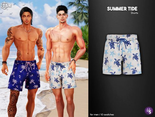 Summer Tide Swim Shorts For Men
