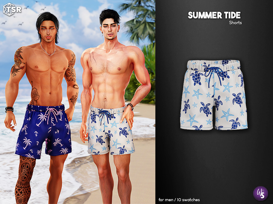 Summer Tide Swim Shorts For Men