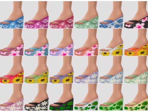 Summer Breeze Platform Flip-flops