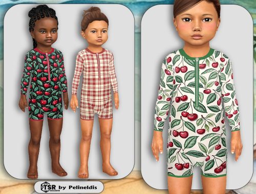 Toddler Plaid Cherry Bodysuit