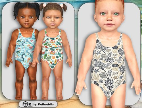 Infants Summer Ocean Swimsuit