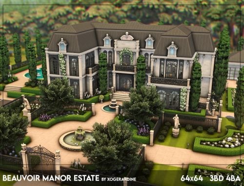 Beauvoir Manor Estate - No Cc