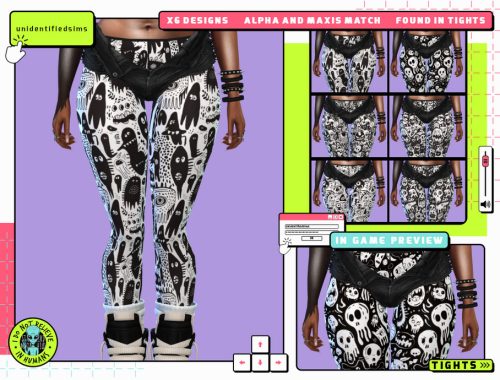 Doodle Tights