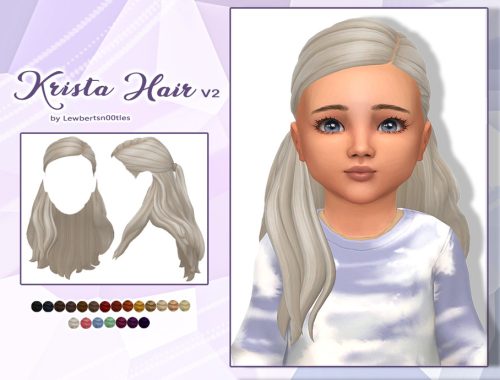 Krista Hair V2 - Toddler Version