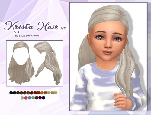 Krista Hair V3 - Toddler Version