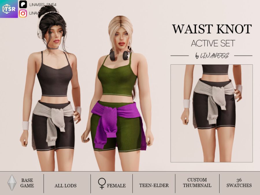 Waist Knot - Shorts