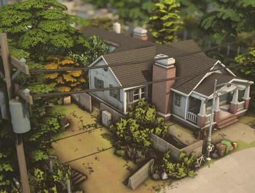 Realistic One-story House - No Cc