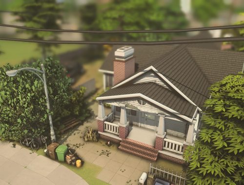 Realistic One-story House - No Cc