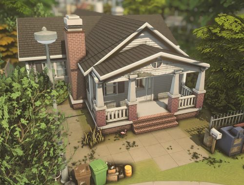 Realistic One-story House - No Cc