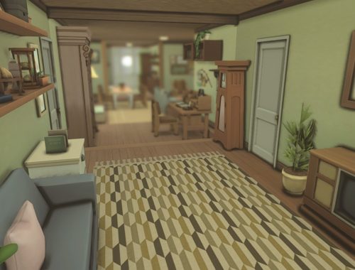 Realistic One-story House - No Cc