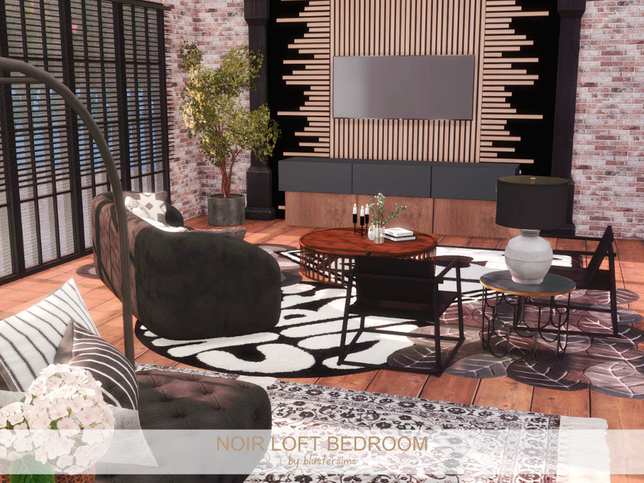 Noir Loft Bedroom - Image 3