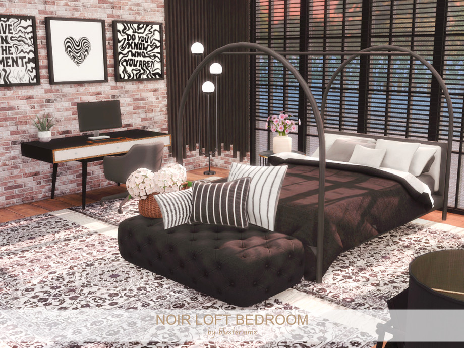 Noir Loft Bedroom - Image 4