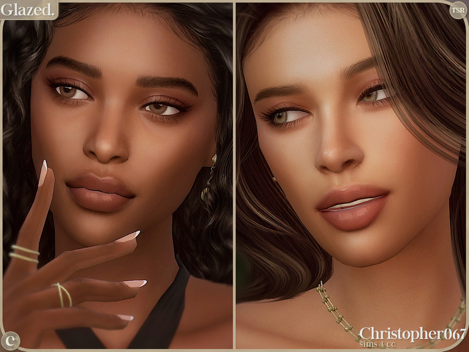 Glazed Lipstick - Ultra Glossy Contoured Lined Lip Gloss - Image 5