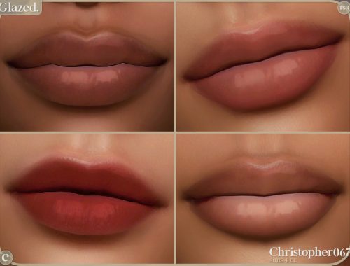 Glazed Lipstick - Ultra Glossy Contoured Lined Lip Gloss