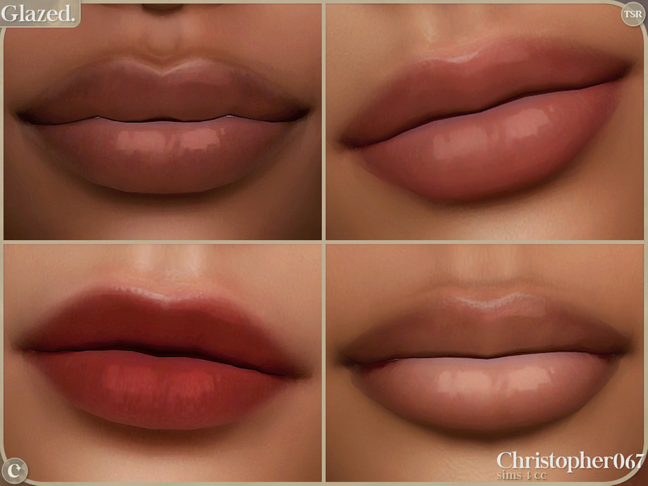 Glazed Lipstick - Ultra Glossy Contoured Lined Lip Gloss - Image 2