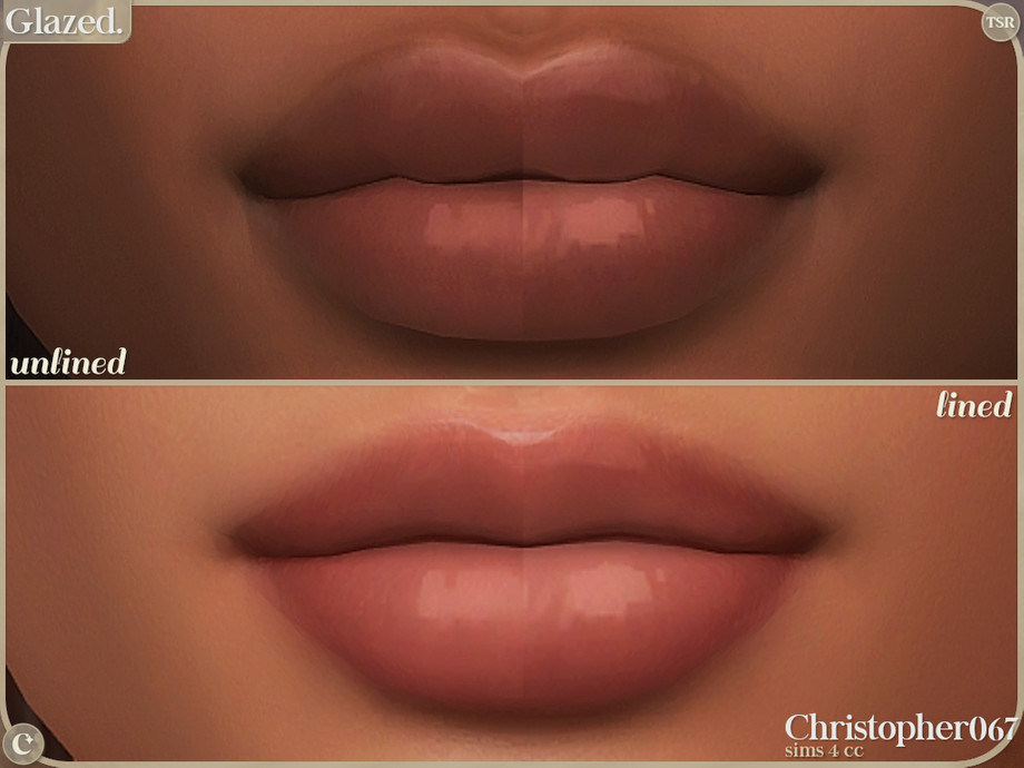 Glazed Lipstick - Ultra Glossy Contoured Lined Lip Gloss - Image 4