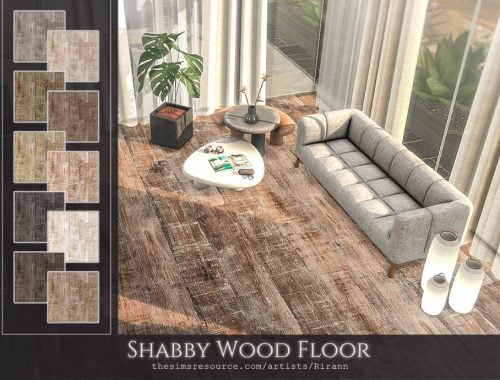 Shabby Wood Floor