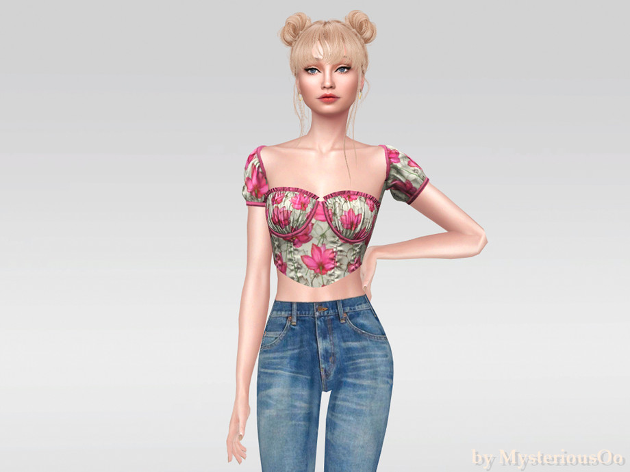 Blooming Corset Blouse - Image 2