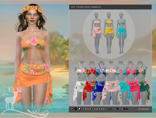 Passiflorae Swimsuit