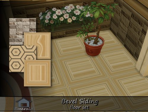 Bevel Siding Floor Set