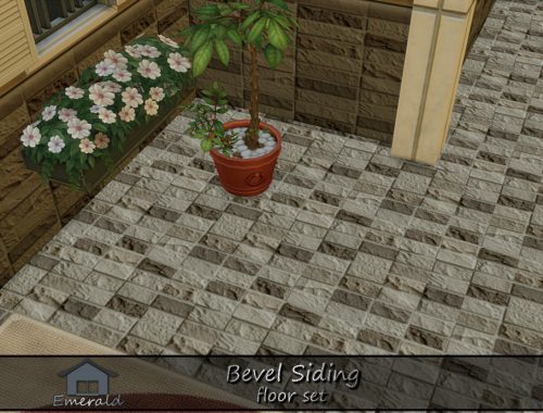 Bevel Siding Floor Set