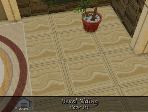 Bevel Siding Floor Set
