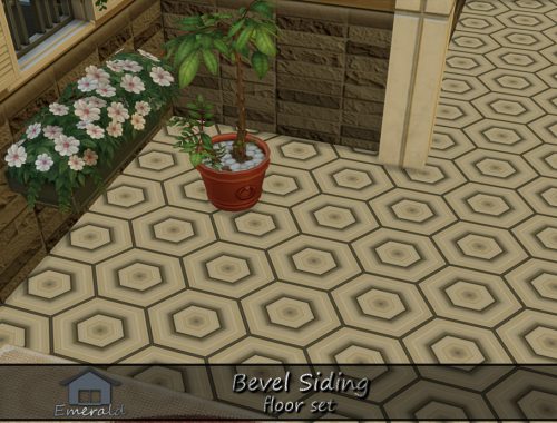 Bevel Siding Floor Set