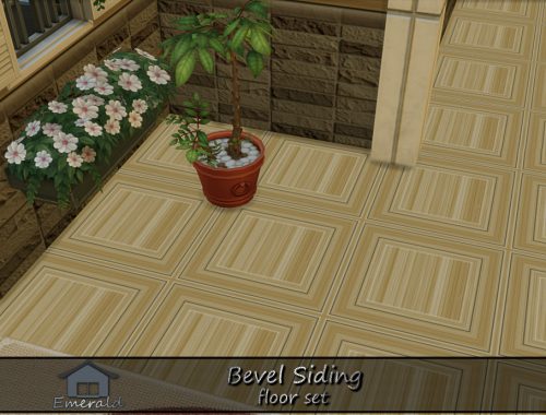 Bevel Siding Floor Set