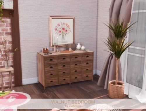 Walnut Bedroom
