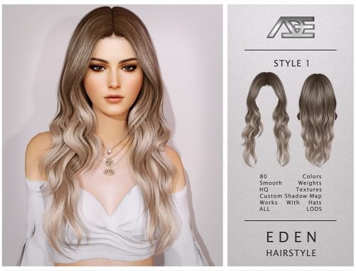 Eden Hairstyle - Style 1