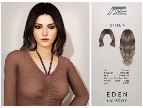 Eden Hairstyle - Style 4