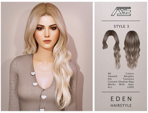 Eden Hairstyle - Style 3