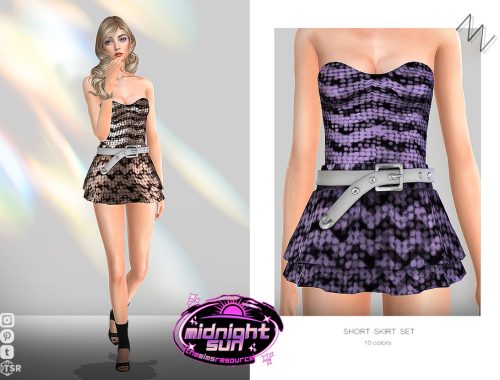 Short Skirt Set