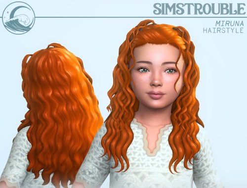 Miruna Hairstyle Set - Kids Conversion