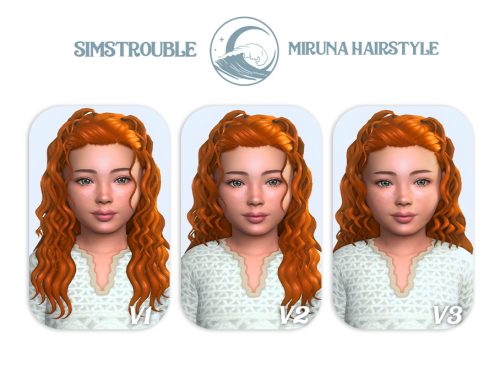 Miruna Hairstyle Set - Kids Conversion