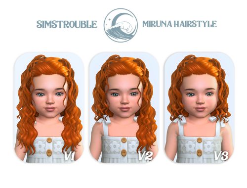 Miruna Hairstyle Set - Toddlers Conversion