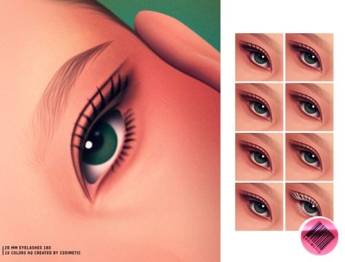 2d Mm Doll Flutter Lashes