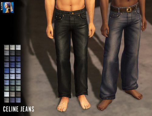 Celine Jeans Set For Masculine