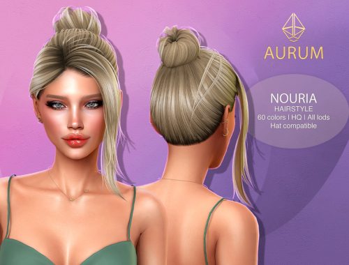 Aurum Nouria Updo Hairstyle