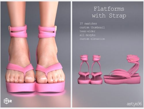 Flatforms With Strap