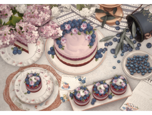 Blueberry Desserts By Somik_severinka