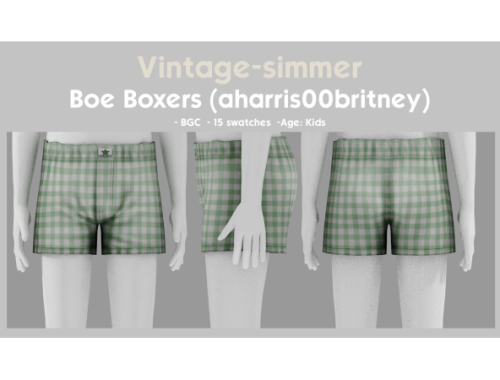 Maxis Match Axa Shorts Conversion For Kids