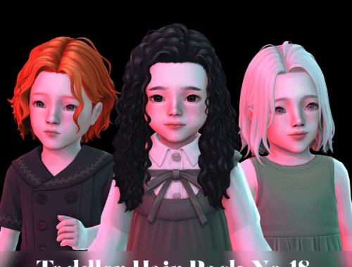 Toddler Hair Pack No.18