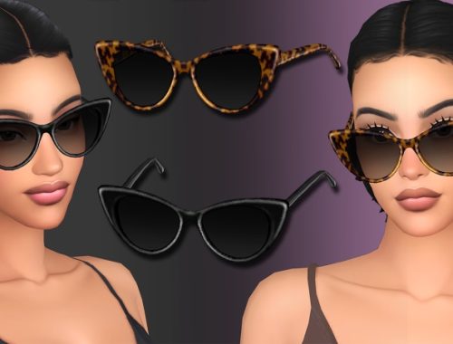 Cat Eye Retro Sunglasses Set