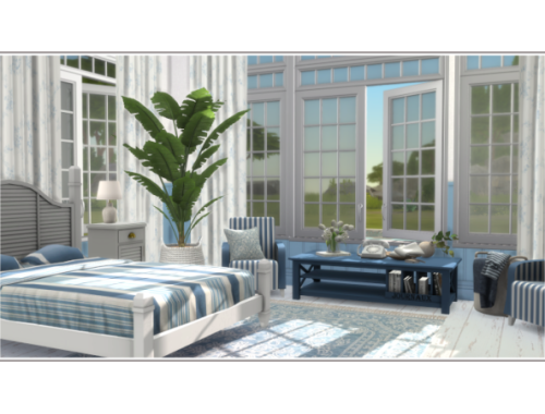 Azure Whisper Bedroom