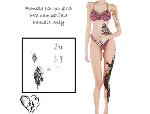 Female Tattoo XVI